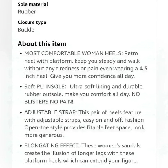 Women's  Sandals LIMITED TIME OFFER - Picture 3 of 3